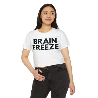 BRAIN FREEZE - Foodie (Crop Top)