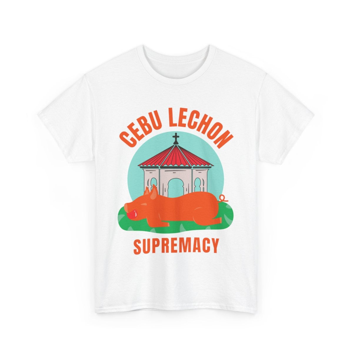 LECHON CEBU 2 - Filipino Food (Basic Tee)