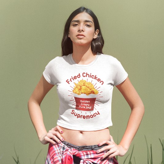 PINOY FRIED CHICKEN - Filipino Food (Crop Top)