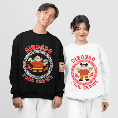 BINONDO FOOD CRAWL 6 (Fil-Chi Collection) - Filipino Food (Sweatshirt)