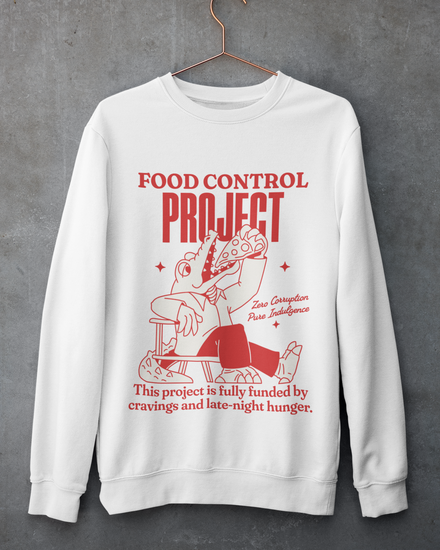 FOOD CONTROL PROJECT 1 - FOODIE (Sweatshirt)