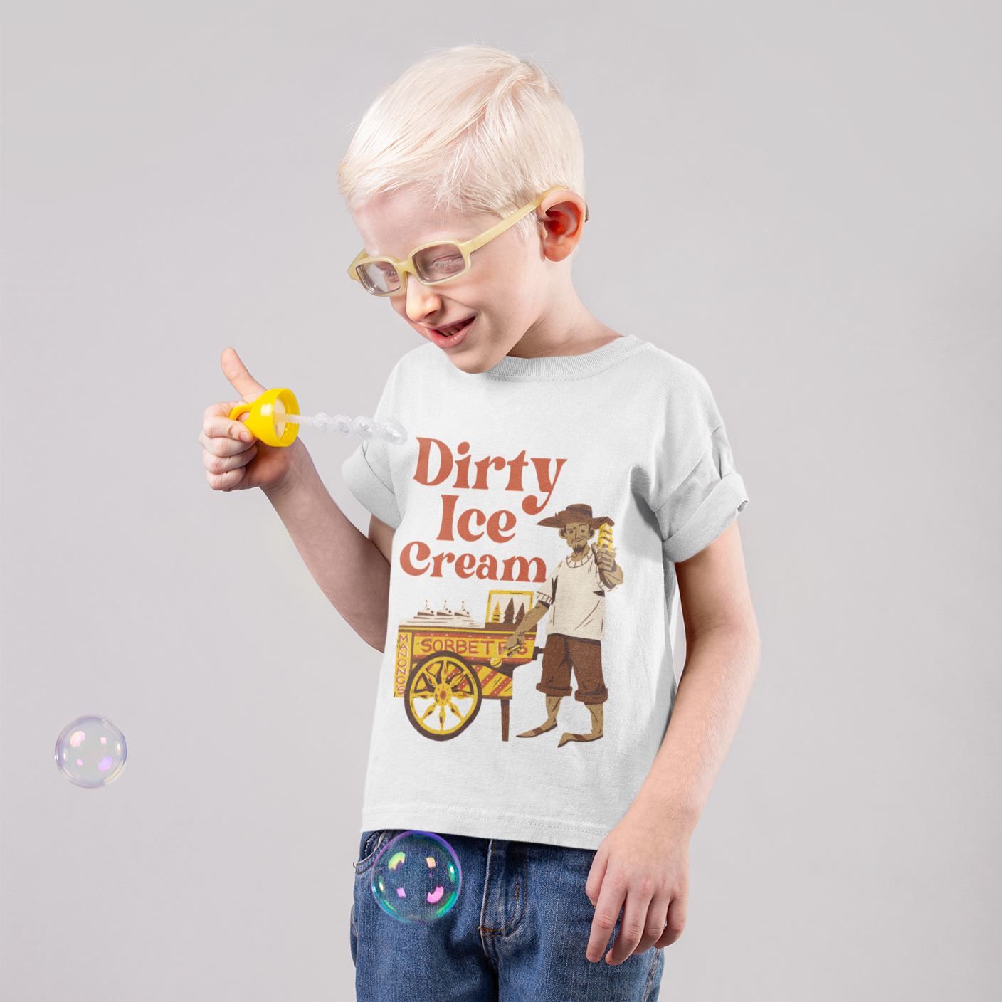 DIRTY ICE CREAM - Filipino Food (Kids Tee)