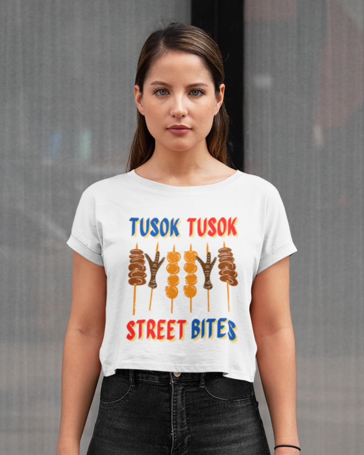 TUSOK-TUSOK 4 - Filipino Food (Crop Top)