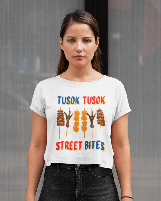 TUSOK-TUSOK 4 - Filipino Food (Crop Top)