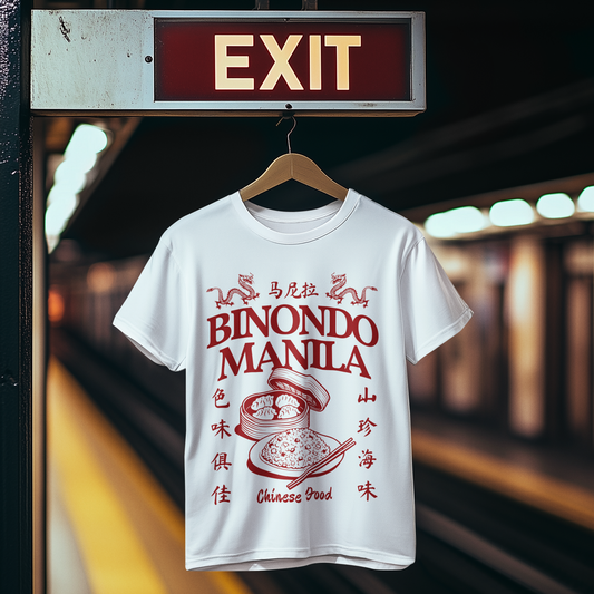 BINONDO FOOD CRAWL 7 (Fil-Chi Collection) - Filipino Food (Basic Tee)