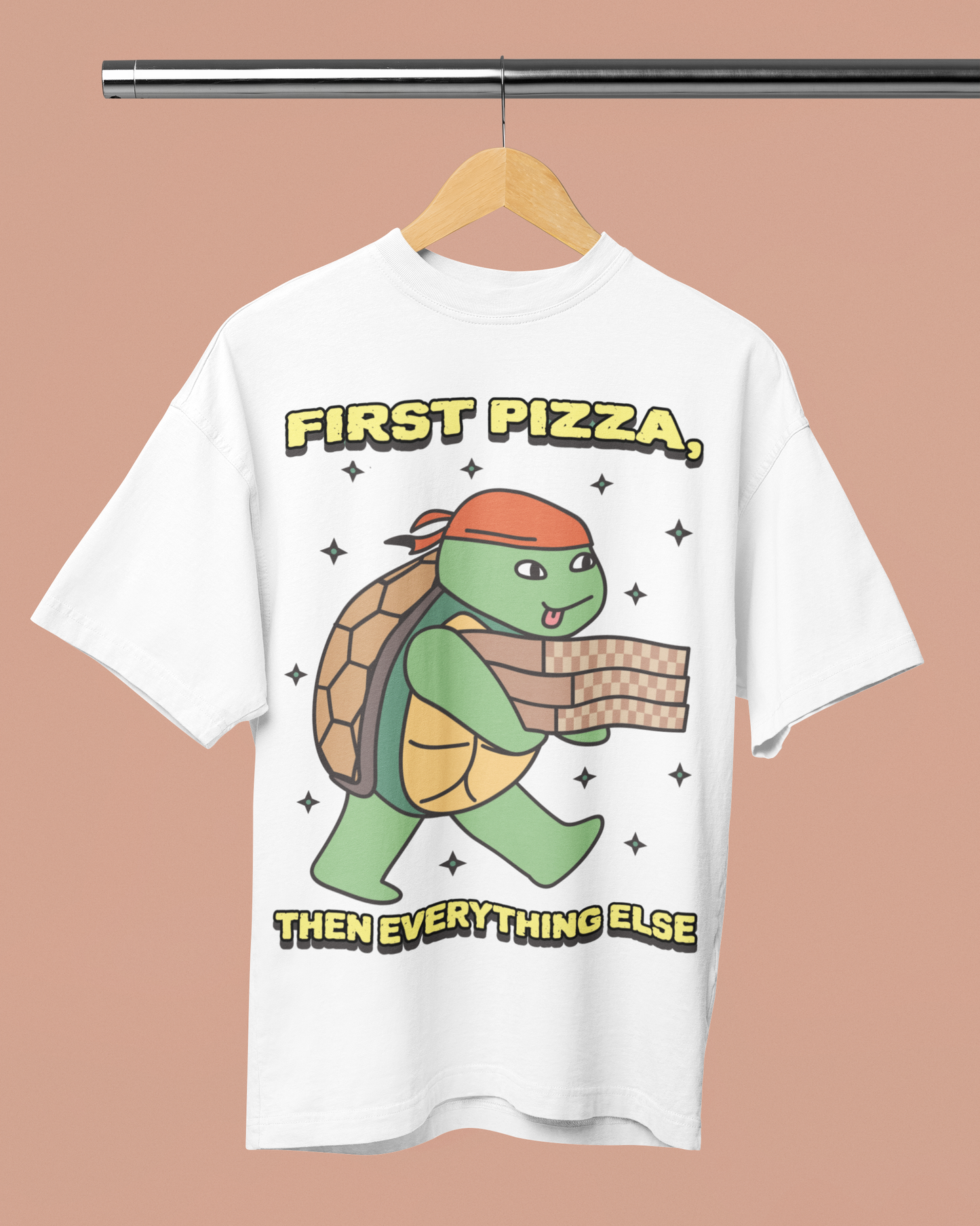 HAWAIIAN HAM - Pizza (Basic Tee)