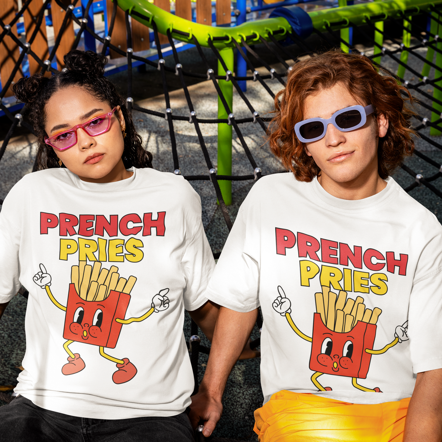 PRENCH PRIES - Filipino Food (Basic Tee)