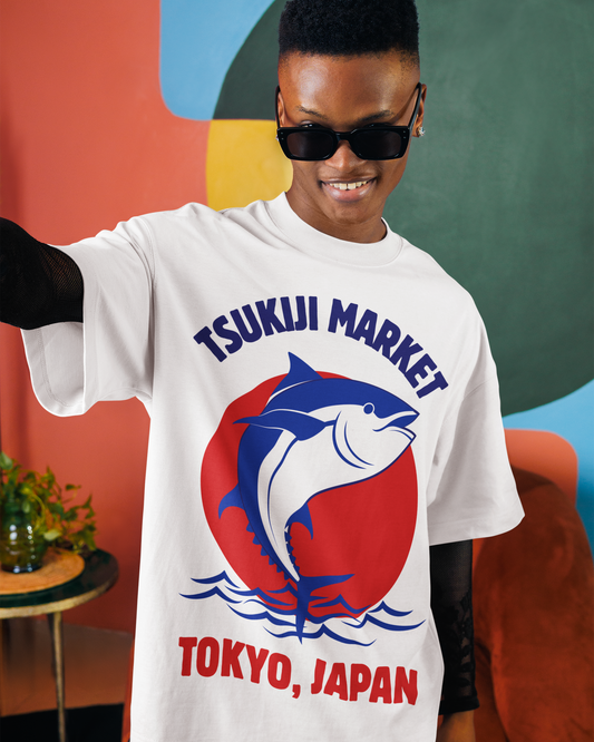 TSUKIJI MARKET - Japanese Food (Basic Tee)
