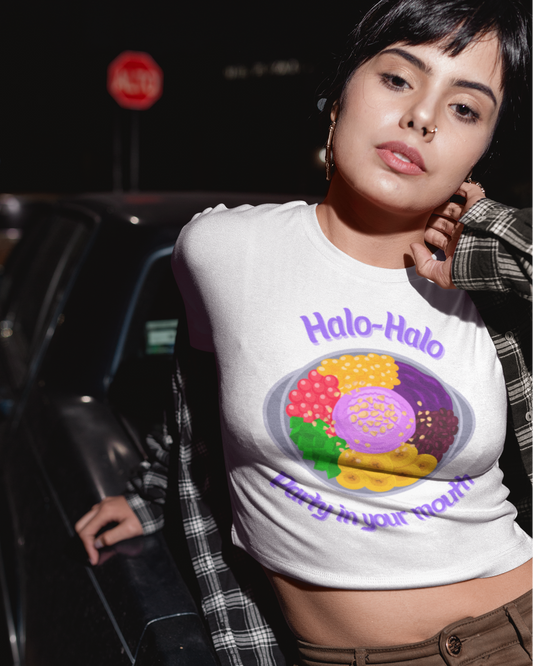 PINOY HALO-HALO - Filipino Food (Crop Top)