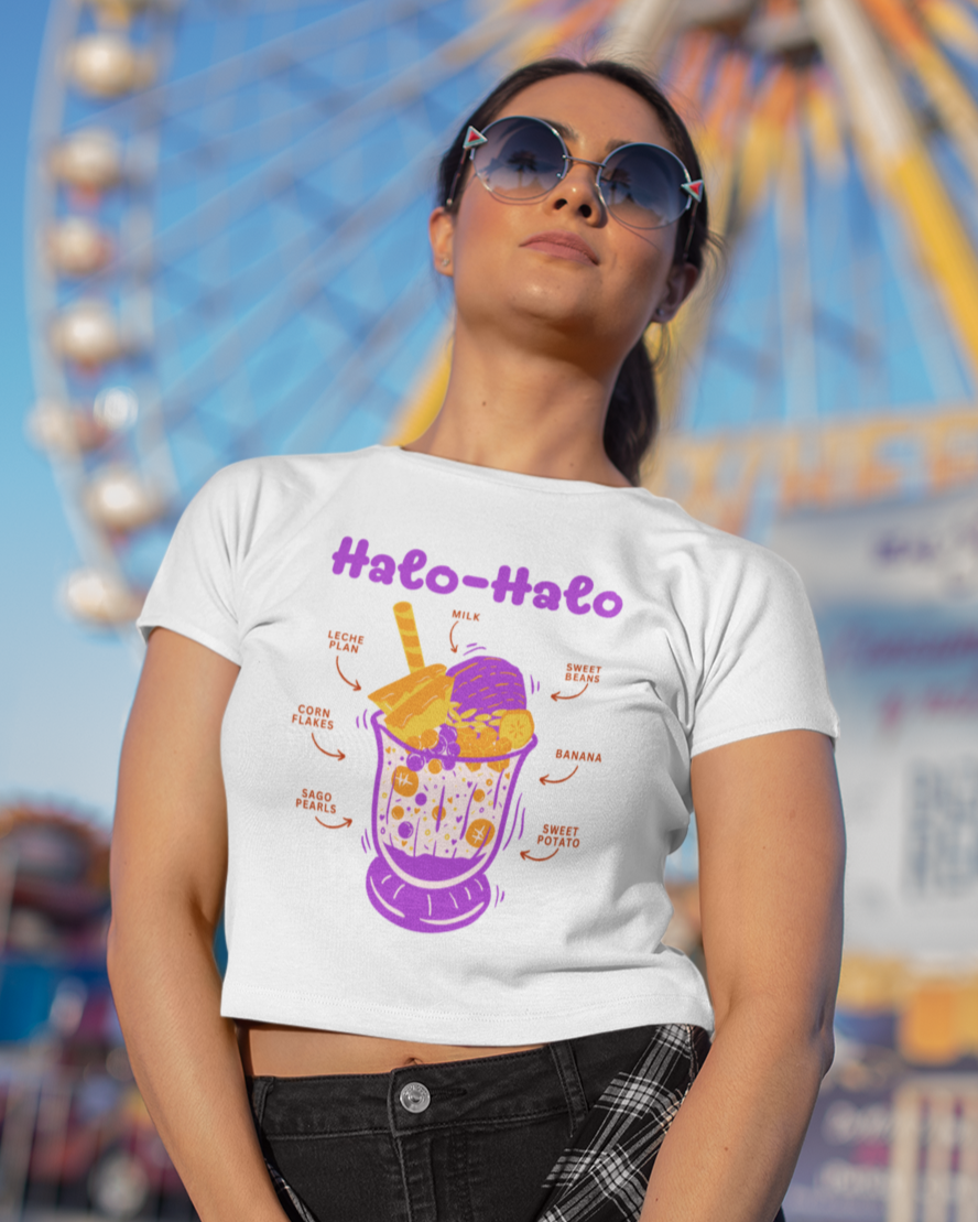 KANTO HALO-HALO - Filipino Food (Crop Top)