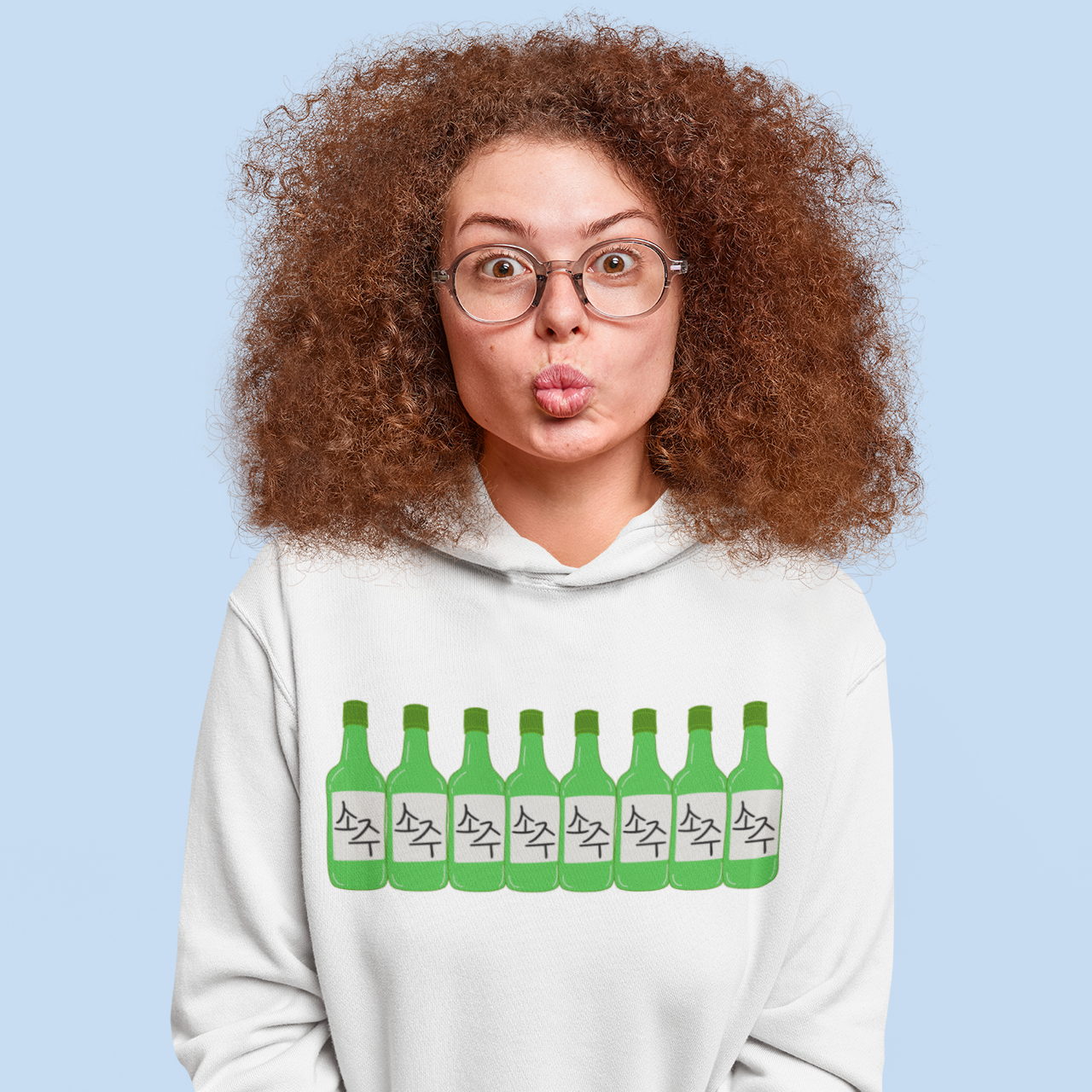 BLUEBERRY SOJU - Korean Food (Hoodie)