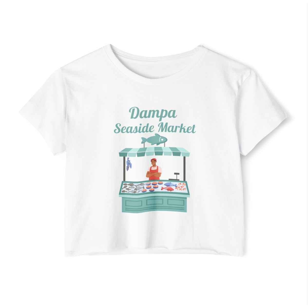 DAMPA SEASIDE MARKET 1 - Filipino Food (Crop Top)