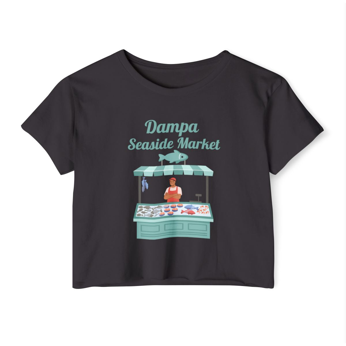DAMPA SEASIDE MARKET 1 - Filipino Food (Crop Top)