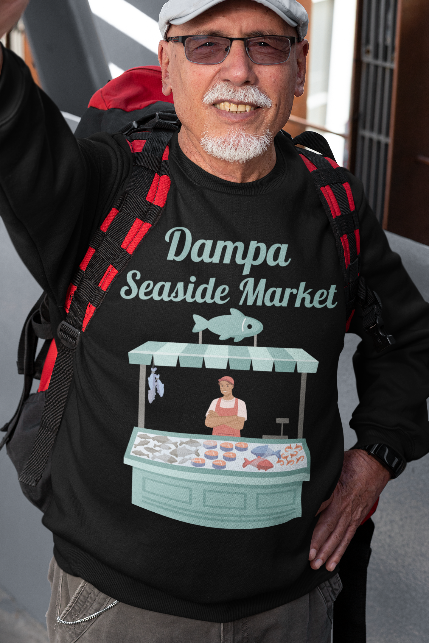 DAMPA SEASIDE MARKET 1 - Filipino Food (Sweatshirt)