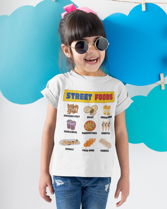 PINOY STREET FOODS 2 - Filipino Food (Kids Tee)