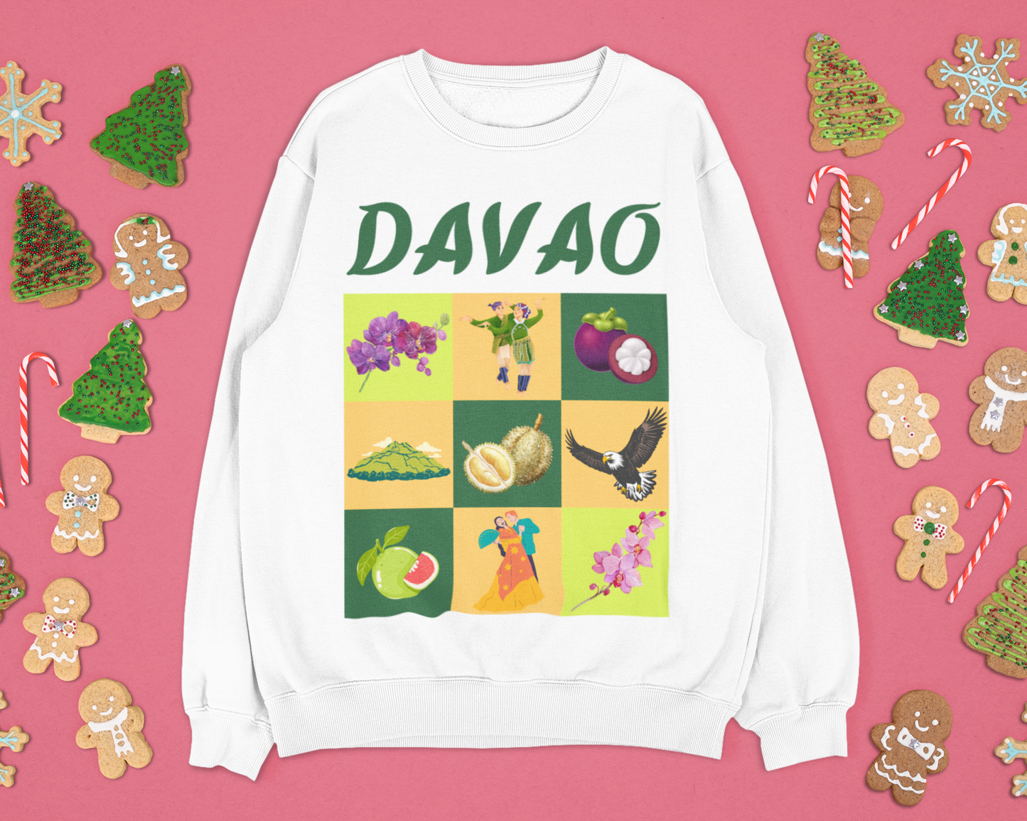 DAVAO FOOD TRIP - Filipino Food (Sweatshirt)