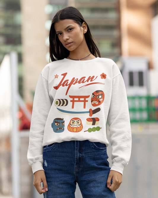 JAPAN FOOD TRIP 1 - Japanese Food (Sweatshirt)