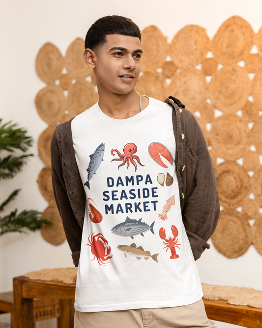 DAMPA SEASIDE MARKET 2 - Filipino Food (Basic Tee)