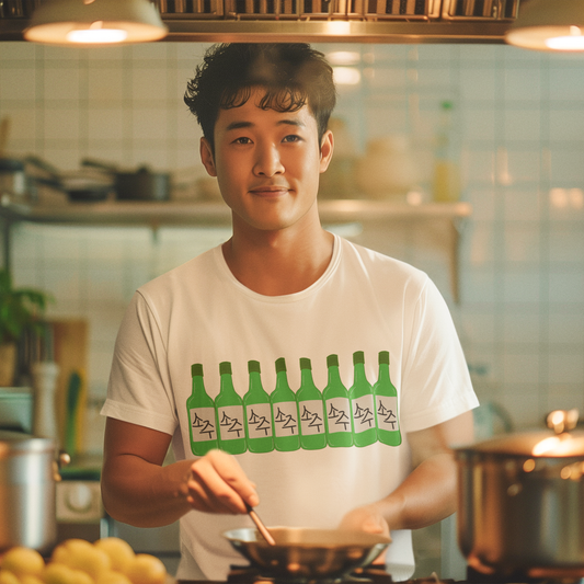 BLUEBERRY SOJU - Korean Food (Basic Tee)