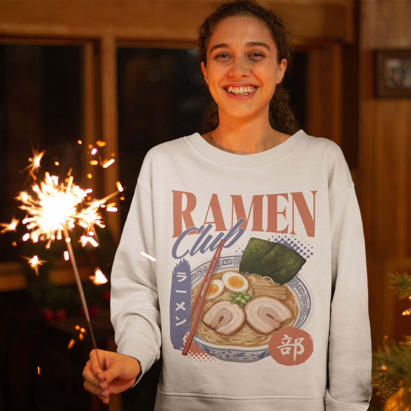 VOLCANO RAMEN - Japanse Food (Sweatshirt)