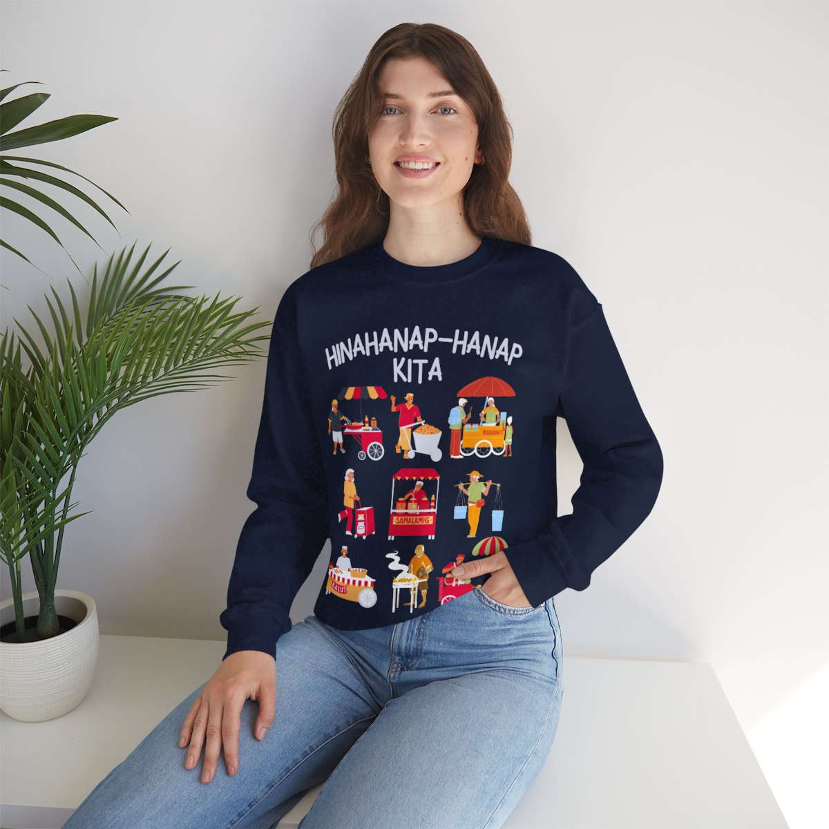 PINOY STREET FOODS 1 - Filipino Food (Sweatshirt)