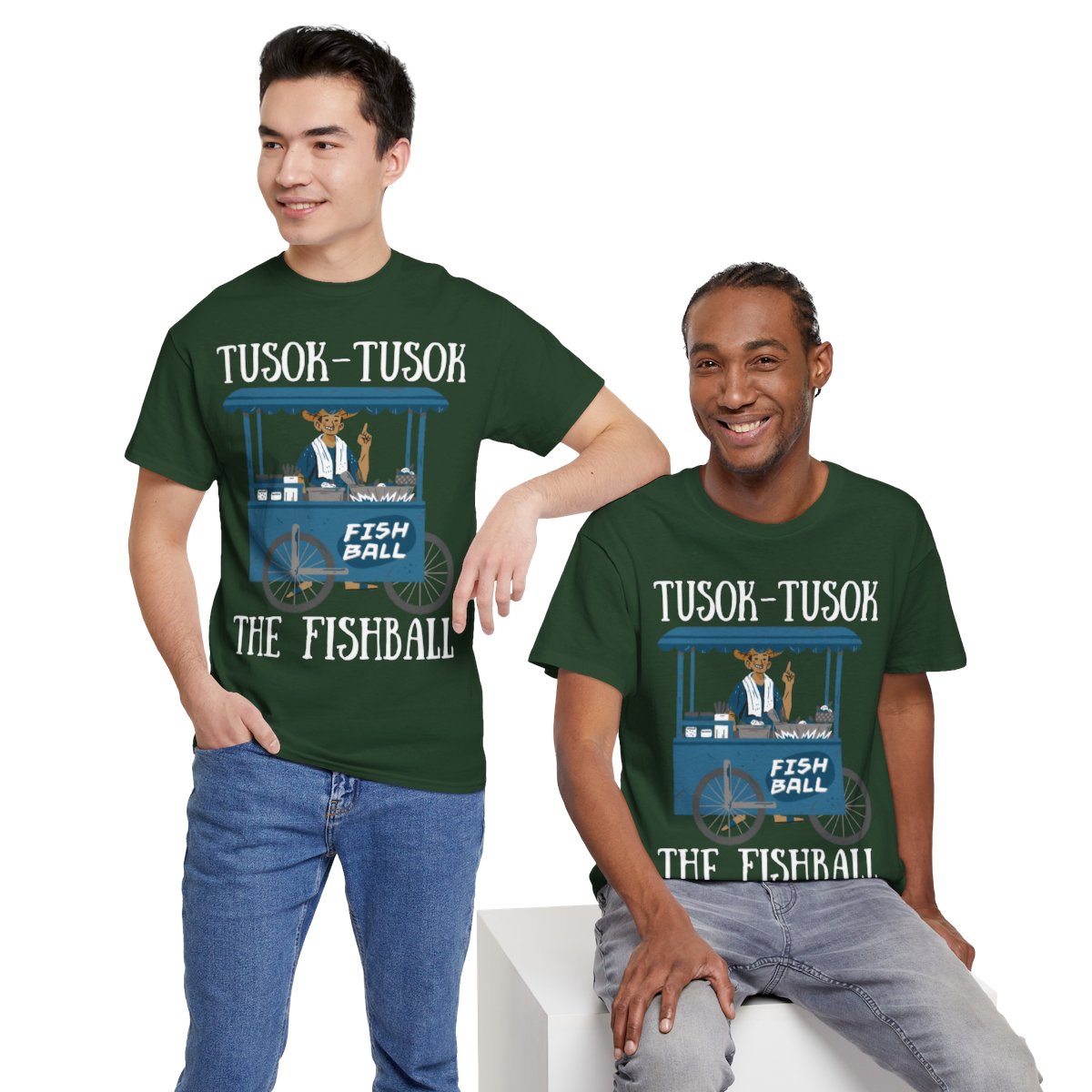 FISHBALL 1 - Filipino Food (Basic Tee)