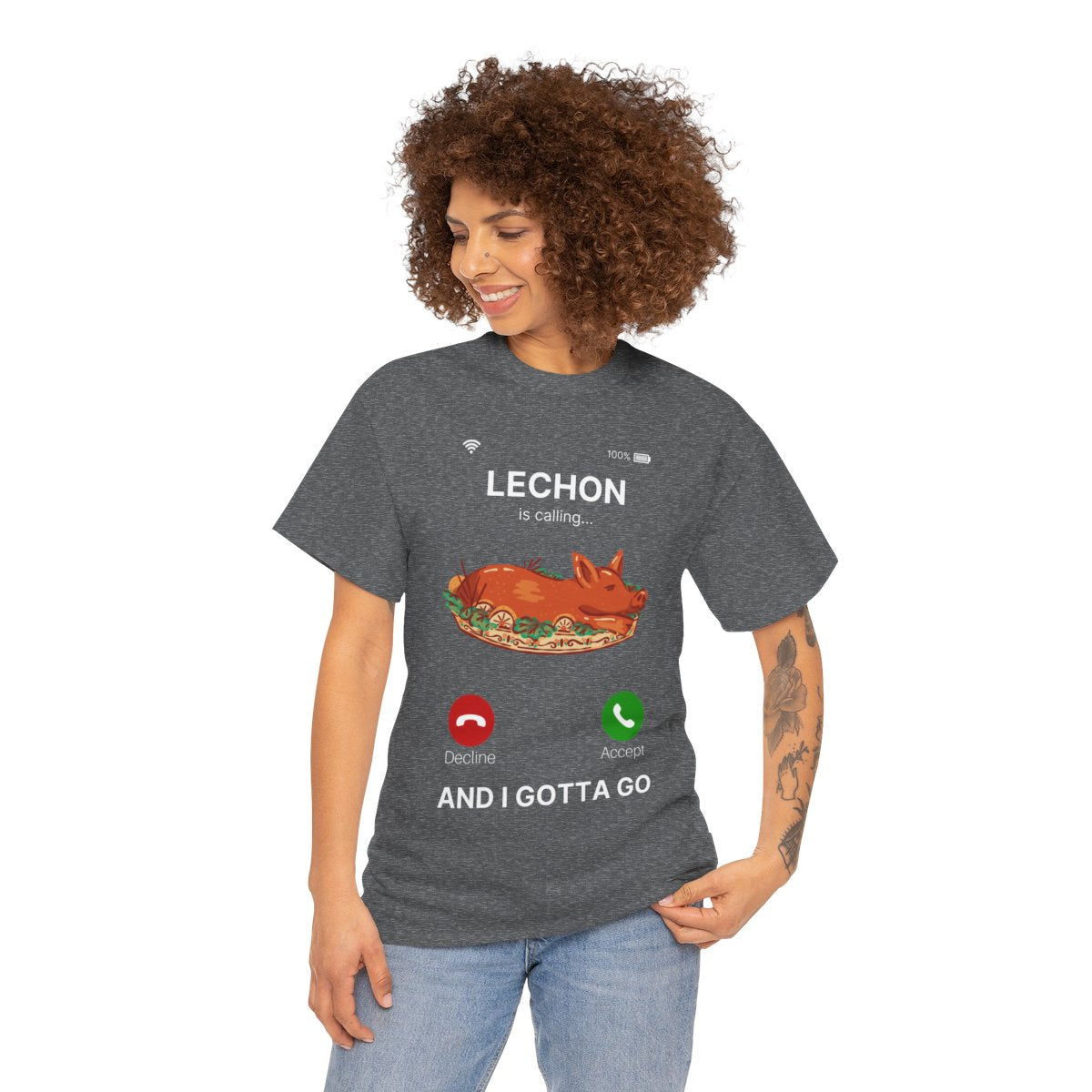 LECHON BELLY - Filipino Food (Basic Tee)