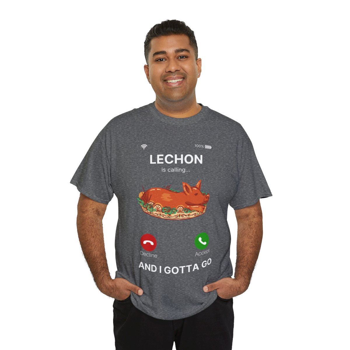 LECHON BELLY - Filipino Food (Basic Tee)