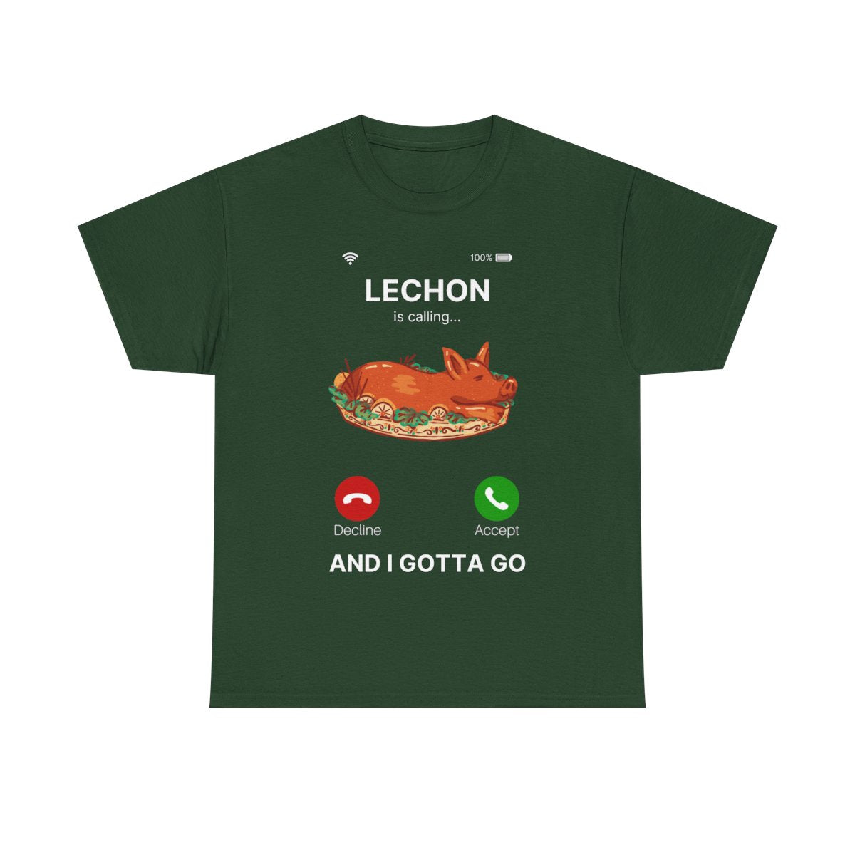 LECHON BELLY - Filipino Food (Basic Tee)