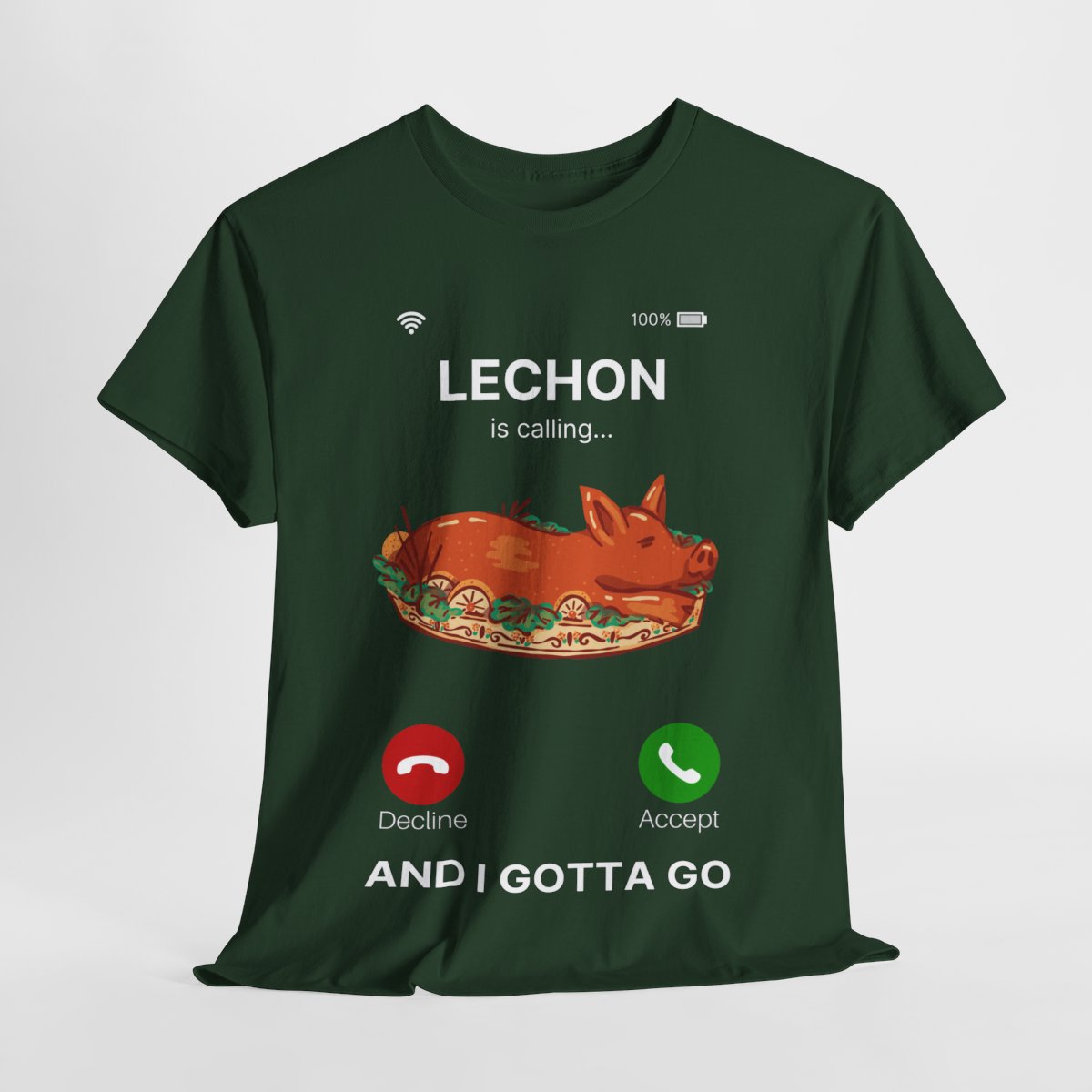 LECHON BELLY - Filipino Food (Basic Tee)