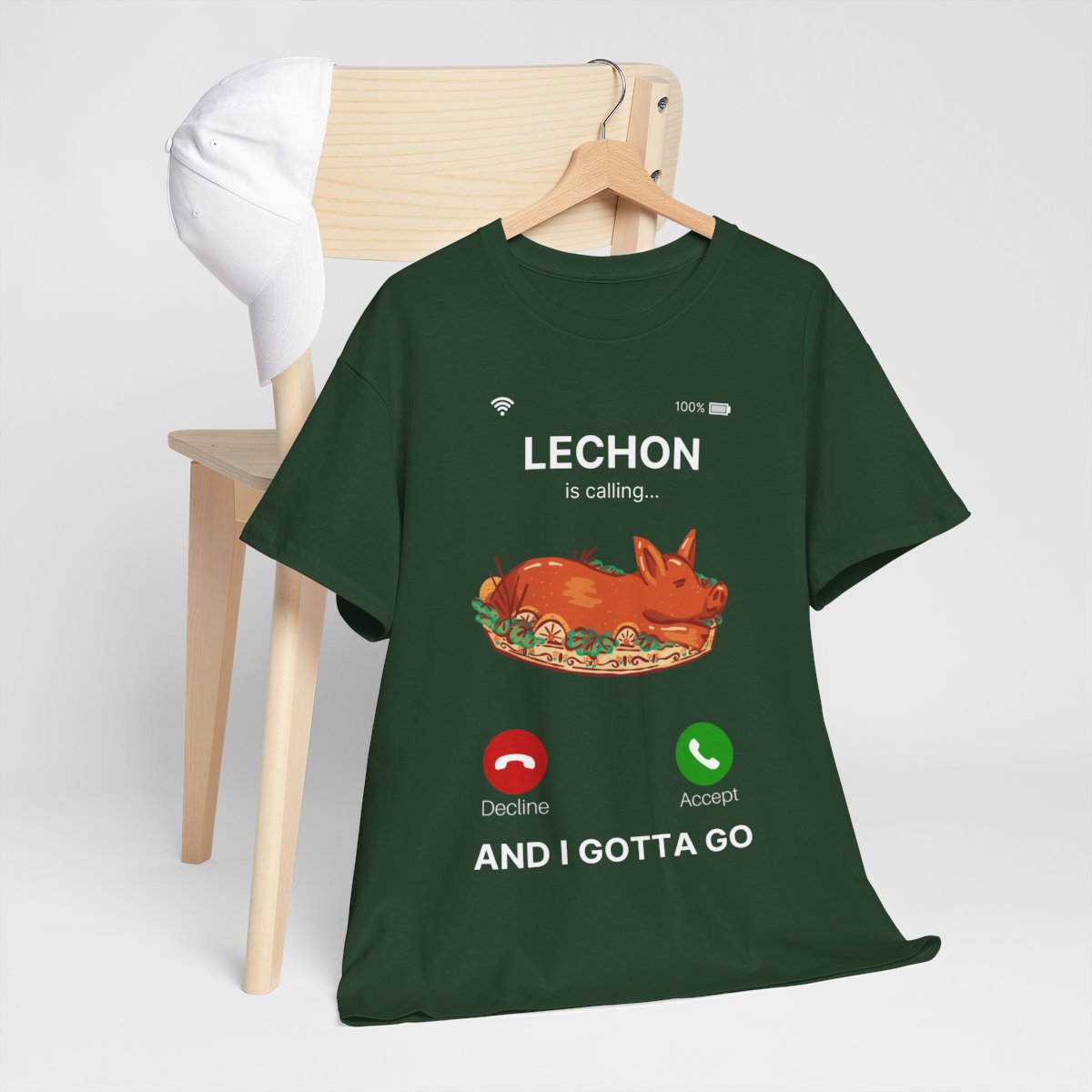 LECHON BELLY - Filipino Food (Basic Tee)