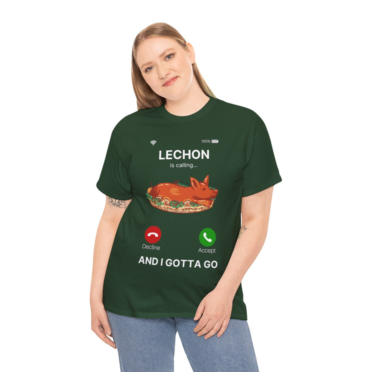 LECHON BELLY - Filipino Food (Basic Tee)