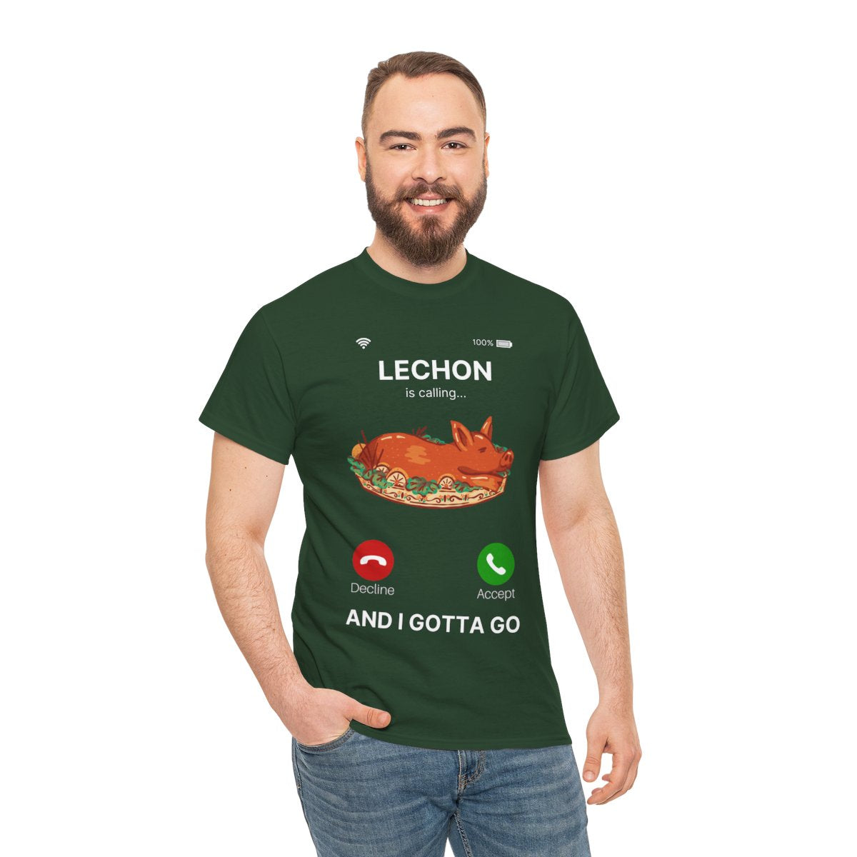 LECHON BELLY - Filipino Food (Basic Tee)