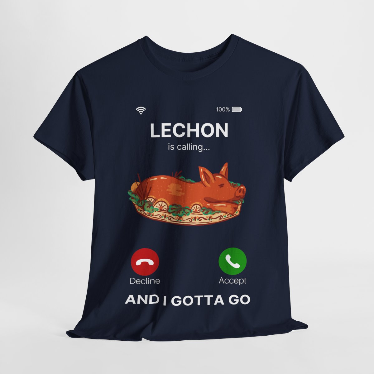 LECHON BELLY - Filipino Food (Basic Tee)
