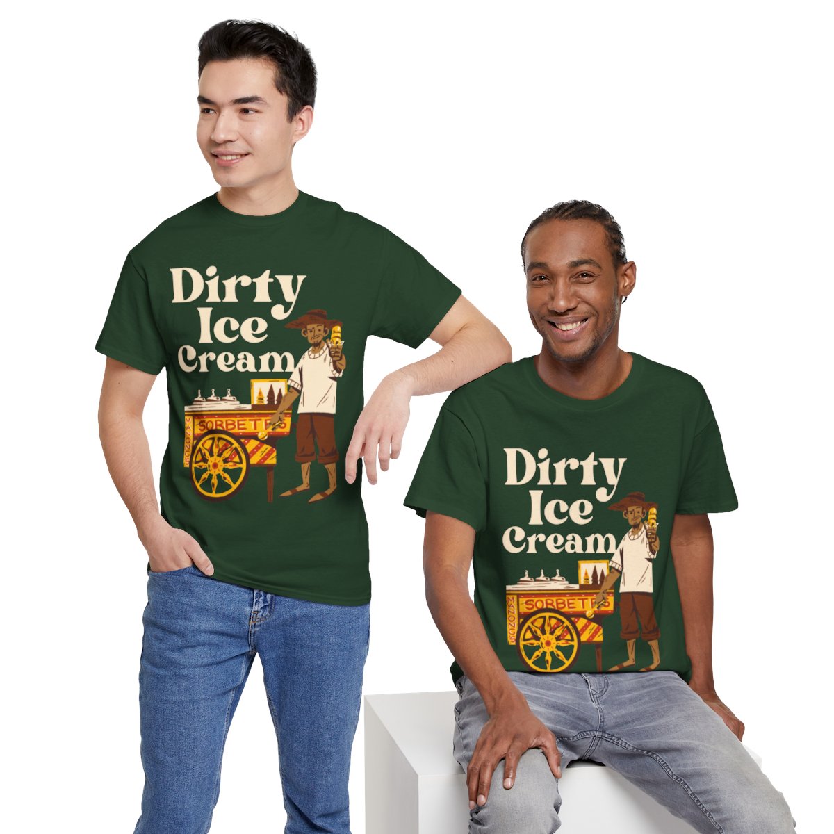 DIRTY ICE CREAM - Filipino Food (Basic Tee)