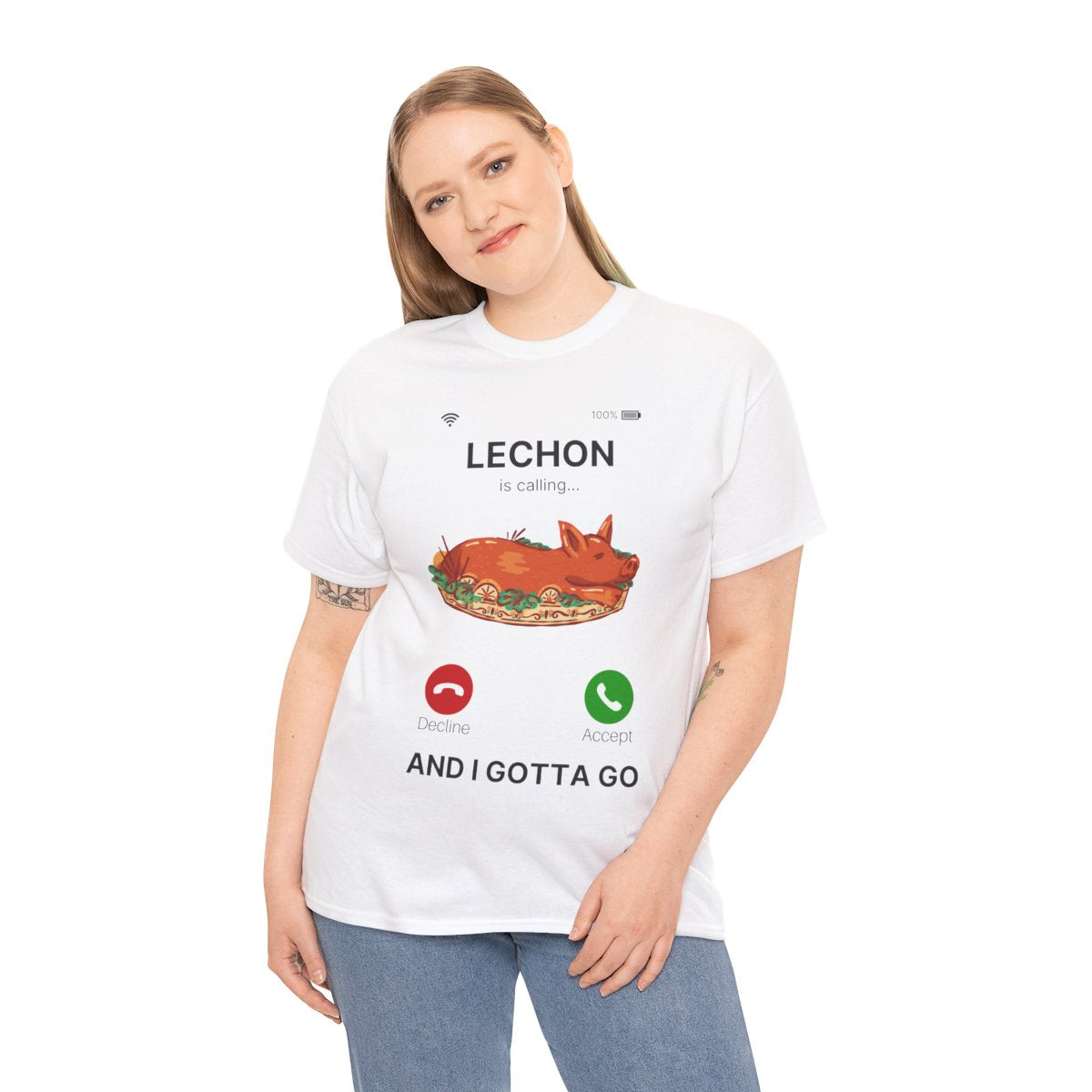 LECHON BELLY - Filipino Food (Basic Tee)