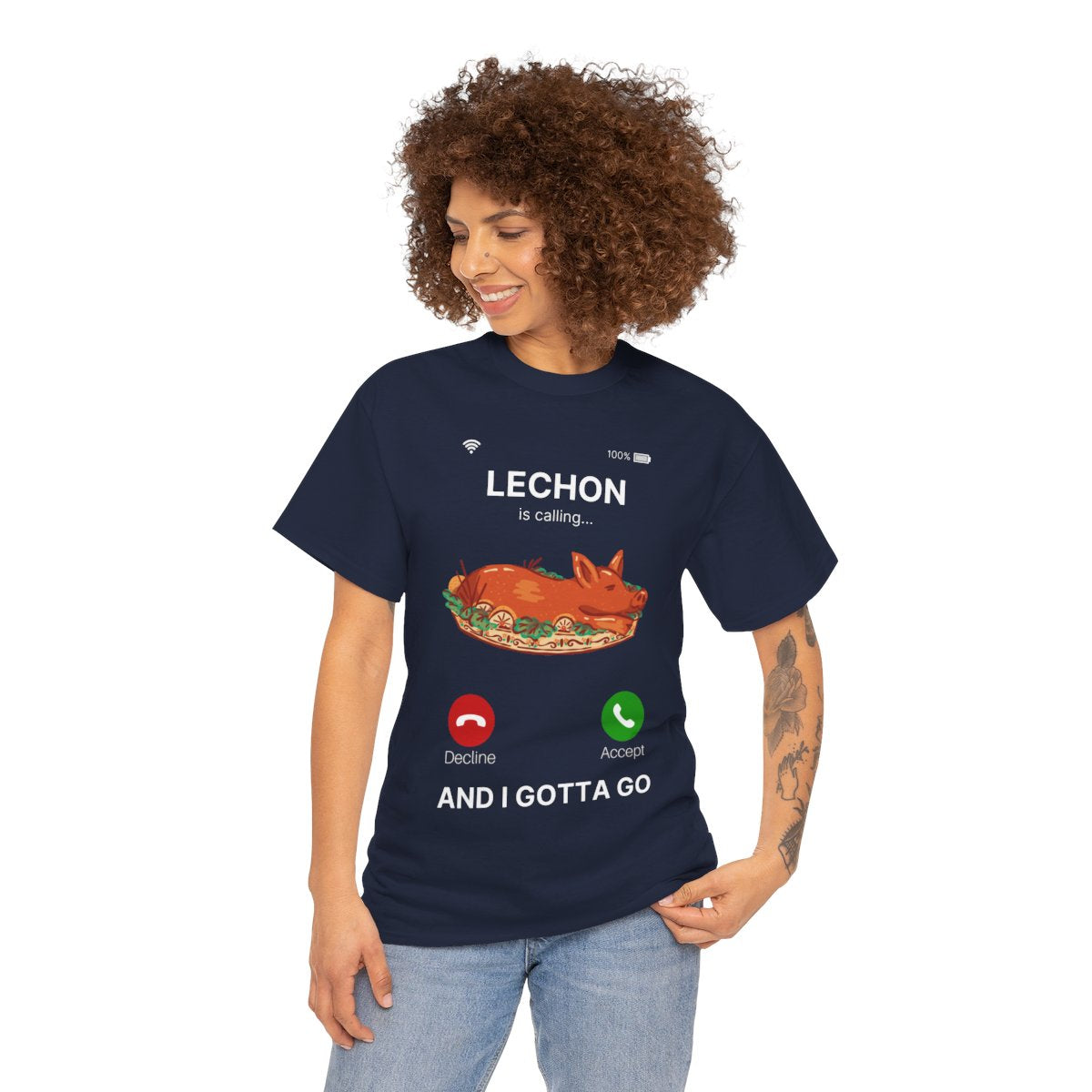 LECHON BELLY - Filipino Food (Basic Tee)