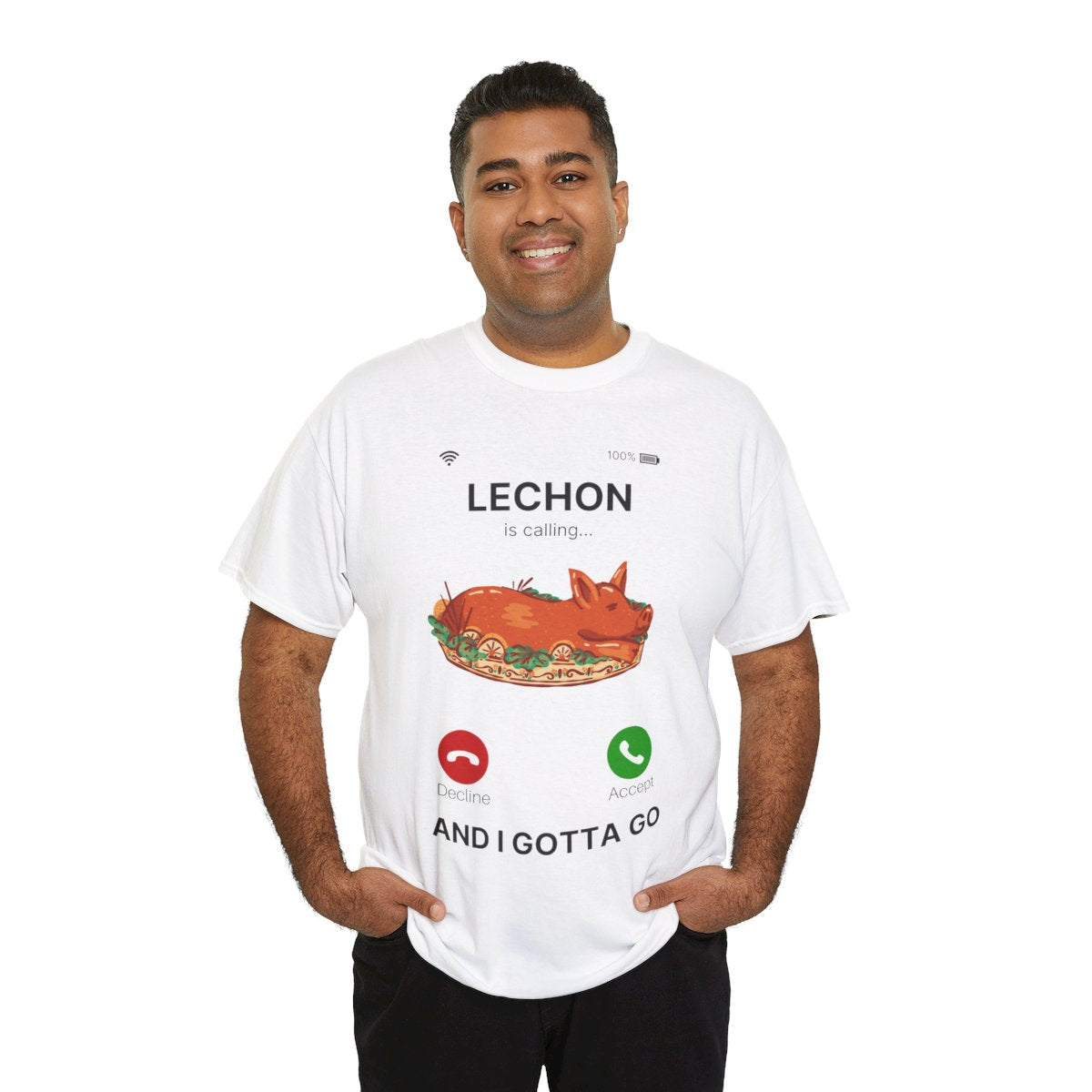 LECHON BELLY - Filipino Food (Basic Tee)