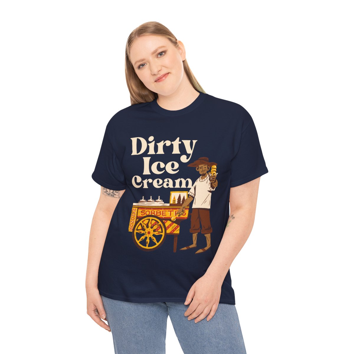 DIRTY ICE CREAM - Filipino Food (Basic Tee)