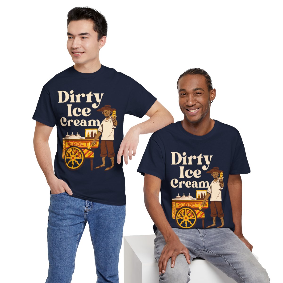 DIRTY ICE CREAM - Filipino Food (Basic Tee)
