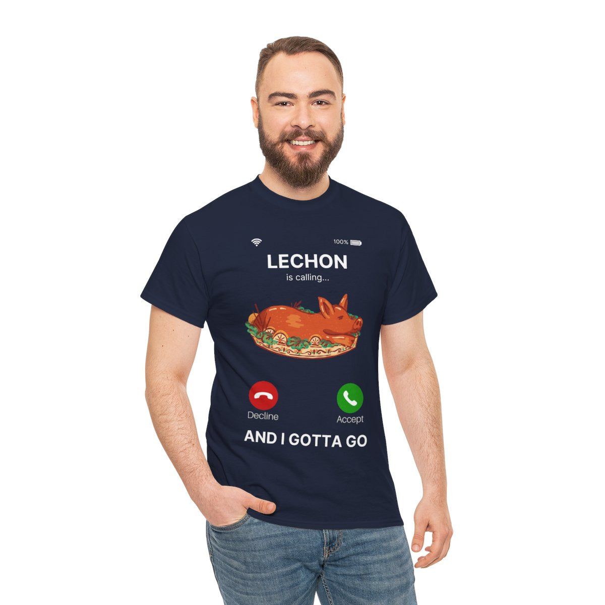 LECHON BELLY - Filipino Food (Basic Tee)