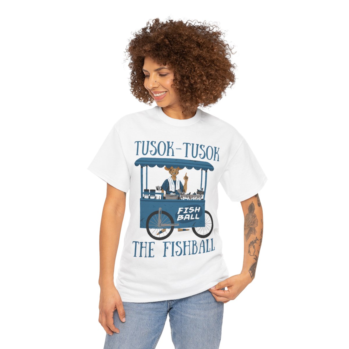 FISHBALL 1 - Filipino Food (Basic Tee)