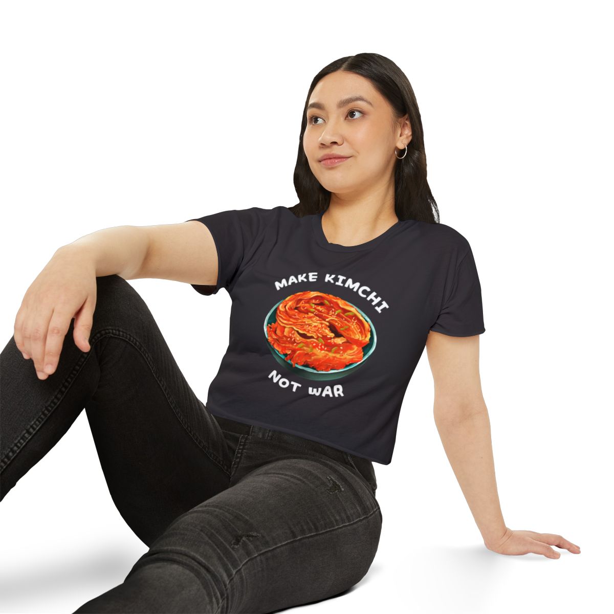 BAECHU KIMCHI - Korean Food (Crop Top)