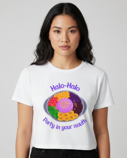 PINOY HALO-HALO - Filipino Food (Crop Top)