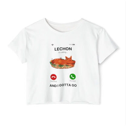 LECHON BELLY - Filipino Food (Crop Top)