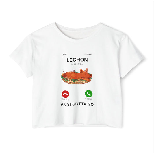 LECHON BELLY - Filipino Food (Crop Top)