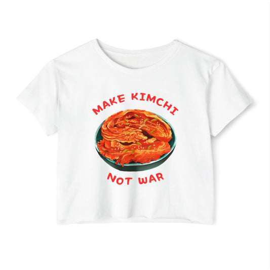 BAECHU KIMCHI - Korean Food (Crop Top)
